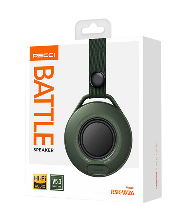 اسپیکر بلوتوثی رسی Recci RSK-W26 Battle Speaker
