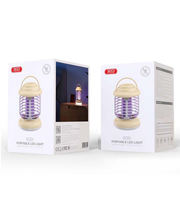 لامپ قابل حمل شارژی و حشره کش ایکس او XO YH10 1200mA Outdoor Handheld Lamp+Mosquito Proof