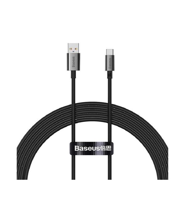 کابل سوپر فست شارژ یو اس بی به تایپ سی 100 وات 2 متر بیسوس Baseus Superior Series Fast Charging Data Cable USB to Type-C 100W P1