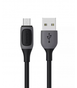 کابل شارژ سریع یو اس بی به میکرو یو اس بی یک متری یوسامز USAMS US-SJ597 Micro Charging & Data Cable