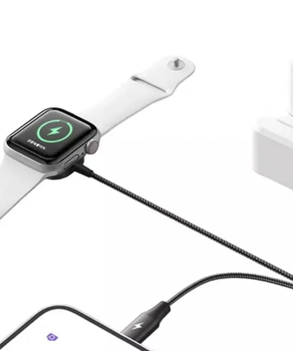کابل شارژ لایتنینگ 18 وات و شارژر بی سیم اپل واچ مک دودو Mcdodo 2 In 1 Wireless Charger Apple Watch & Phone CH-2980