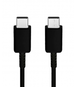 کابل سوپر فست شارژ اصلی دو سر تایپ سی 20 سانتی متری سامسونگ SAMSUNG 5A USB-C to USB-C Cable EP-DA705BBEGUS