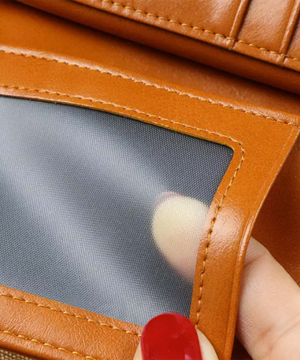 کیف پول و کیف کارت زنانه چرم IOS/Aiguoshi Wallet women's short 2013