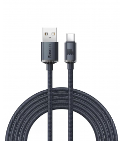 ‏‎کابل سوپر فست شارژ یواس بی به تایپ سی 100 وات 2 متری بیسوس Baseus Fast charging USB to Type C cable 100W CAJY000501   