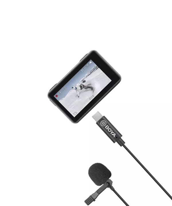 میکروفون یقه ای سیمی تایپ سی بویا BOYA BY-M3-OA Microphone