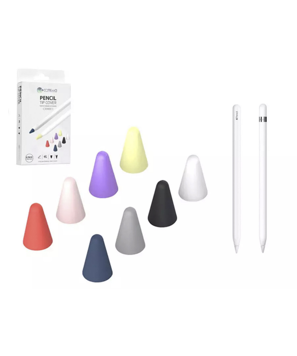 نوک یدک چند رنگ قلم لمسی اپل 1 و 2 کوتتسی Coteetci Pencil Tip Cover Pencil 1/2 CS7072