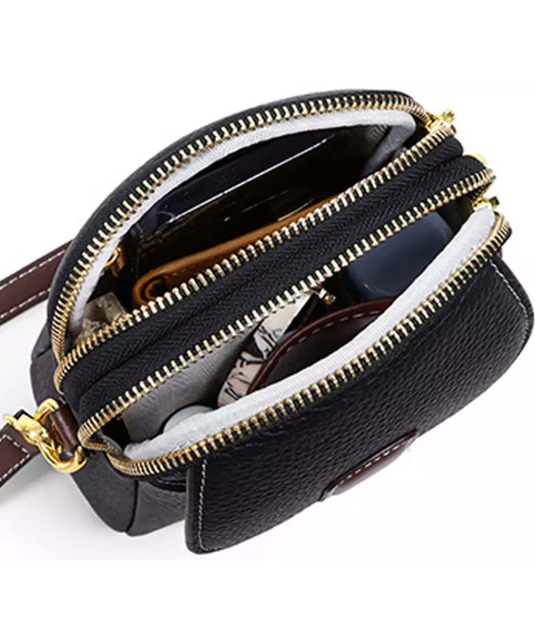 کیف دوشی و کراس بادی زنانه چرمی Mobile phone leather crossbody bag for women 2023 V90059