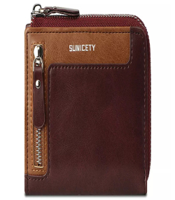 کیف پول و جاکارتی مردانه SUNICETY Cross-border wallet RFID multi-card for men S3033