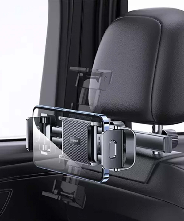 پایه نگهدارنده گوشی و تبلت صندلی عقب خودرو یوسامز USAMS US-ZJ068 Car Rear Seat Phone Tablet Holder