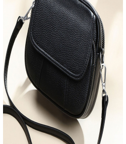کیف دوشی زنانه و دخترانه چرمی Genuine Leather Women's Versatile Crossbody Shoulder Bag 8994