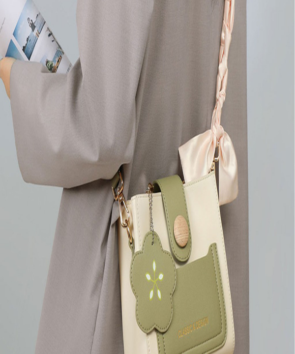 کیف دوشی و کراس بادی زنانه چرمی IOS/Aiguoshi versatile crossbody shoulder bag 4309