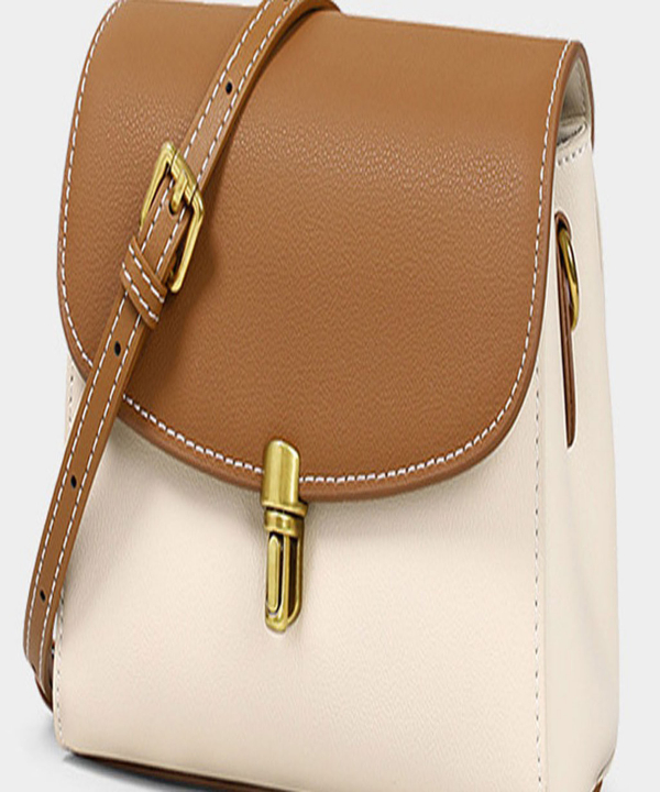 کیف دوشی زنانه چرمی New Women's Crossbody Genuine Leather Bag 6920