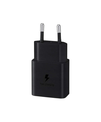 شارژر اصلی فست شارژ 15 وات سامسونگ همراه با کابل دو سر تایپ سی یک متری Samsung 15W Type-C With Type-C Cable
