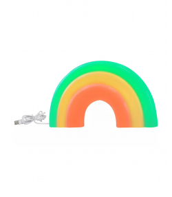 چراغ خواب فانتزی رومیزی و دیواری رنگین کمان رانمی Runmei rainbow night light CHD-01
