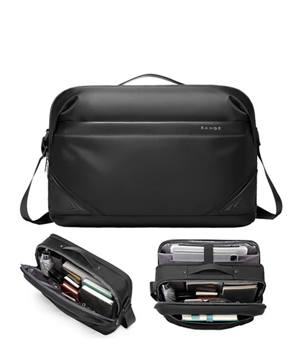 کیف دوشی لپ تاپ 15.6 اینچ و تبلت 10 اینچ طرح چمدان بنج BANGE BG-2849 Large Capacity Business Computer Bag Mens Office Travel