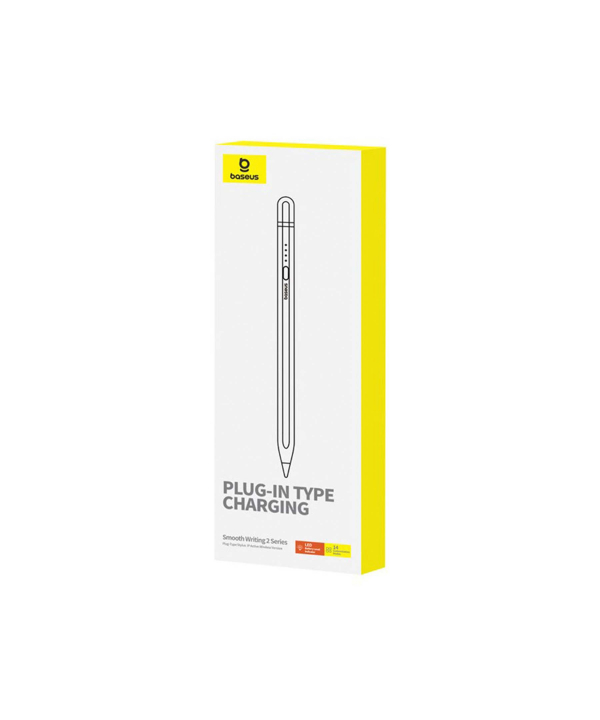 قلم لمسی آیپد بیسوس با کانکتور لایتنینگ Baseus BS-PS030 Smooth Writing 2 Plug-in-Type Charging P80015806211-02