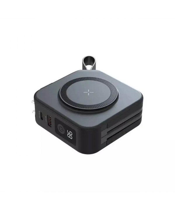 پاوربانک یو اس بی، تایپ سی و مگ سیف 5 کاره 15 وات 10000 پرودو PD-PBFCH028