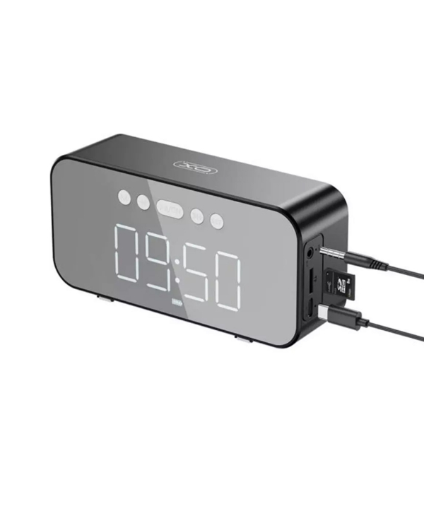 اسپیکر بلوتوث و ساعت دیجیتال ایکس او XO-F41 Bluetooth Mirror Clock Bluetooth Radio Speaker