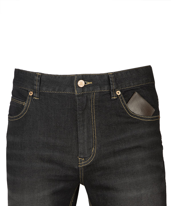 شلوارجین مردانه مشکی جین وست  Jeanswest