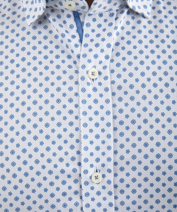 پیراهن مردانه کافه شرت Cafe Shirt کد 1459