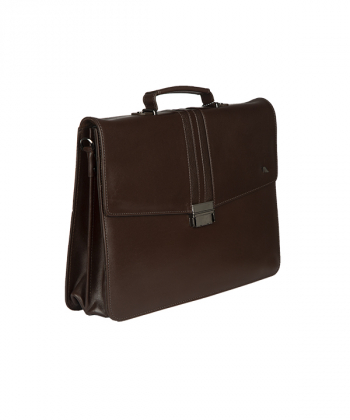 کیف اداری مردانه چرم طبیعی چرم مشهد Mashad Leather مدل A0584