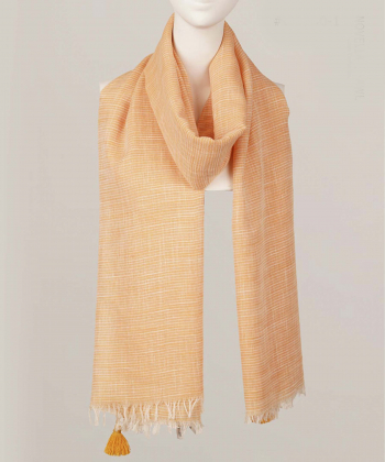 شال لینن زنانه نوولاشال Novella Shawl کد 55050