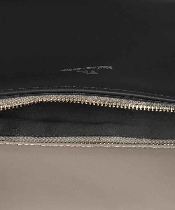 کیف اداری زنانه دو رنگ چرم مشهد Mashhad Leather مدل A0586