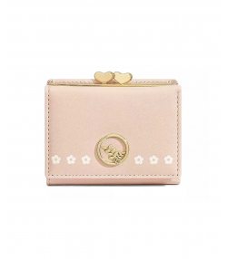 کیف پول زنانه و دخترانه کوچک تاشو قفلی TAOMICMIC Y8894 Short Wallets Women