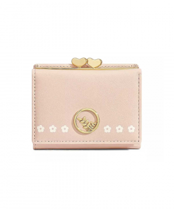کیف پول زنانه و دخترانه کوچک تاشو قفلی TAOMICMIC Y8894 Short Wallets Women
