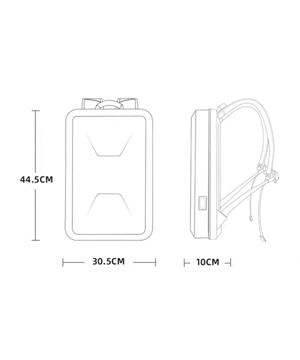 کوله پشتی یو اس بی دار ضد آب و ضد سرقت لپ تاپ 15.6 اینچ و آیپد 11 اینچ بنج BANGE BACKPACK 11L BG-2839