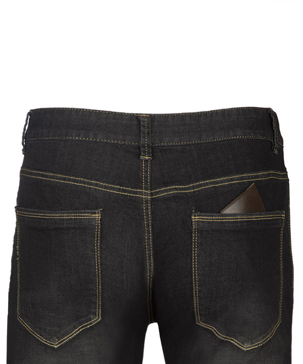 شلوارجین مردانه مشکی جین وست  Jeanswest