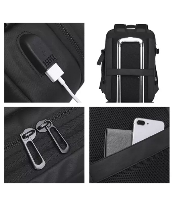 کوله پشتی مسافرتی یو اس بی دار لپ تاپ 15.5 اینچ بنج Laptop Backpack BANGE BG-1908 22L