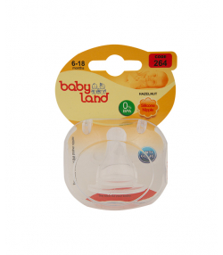 سر شیشه فندقی کلاسیک بی بی لند Baby Land مدل 264 سایز 2