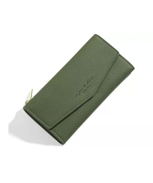 کیف پول زنانه تاشو چرم دارای 11 جاکارتی TAOMICMIC Y8213 Folding Long women Wallet
