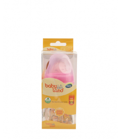 شیشه شیر پیرکس ارتودنسی  بی بی لند Baby Land مدل 376 حجم 150 میلی لیتر