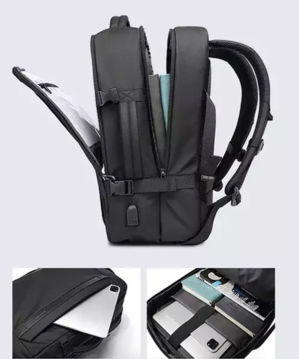 کوله پشتی لپ تاپ 15.6 اینچ یو اس بی دار بنج Bange BG-2892 Men's Backpack Laptop Work Backpack 15.6 Inch