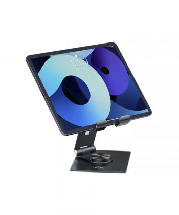 هولدر رومیزی تبلت و گوشی موبایل ویوو wiwu ZM106 Desktop Rotation Stand For Tablet up to 12.9 inch