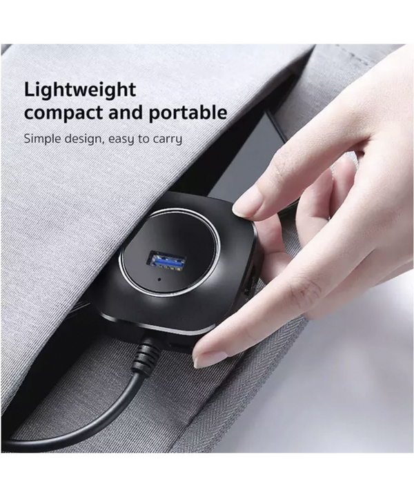 هاب یو اس بی چهار پورت کوتتسی Coteetci USB3.0*1 USB2.0*3 HUB 83007