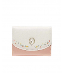 کیف پول و کارت اعتباری زنانه و دخترانه تاشو گلدار TAOMICMIC Y8373 Women Short Wallet
