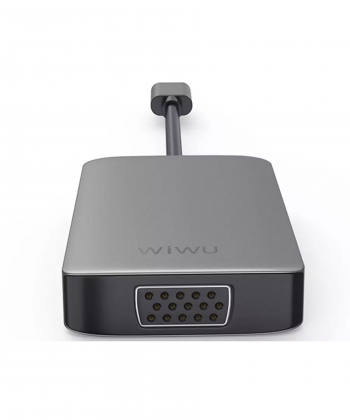 هاب تایپ سی پنج پورت ویوو WiWU Alpha 513HVP 5 in 1 USB C