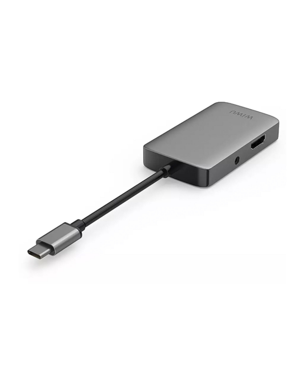 هاب تایپ سی پنج پورت ویوو WiWU Alpha 513HVP 5 in 1 USB C