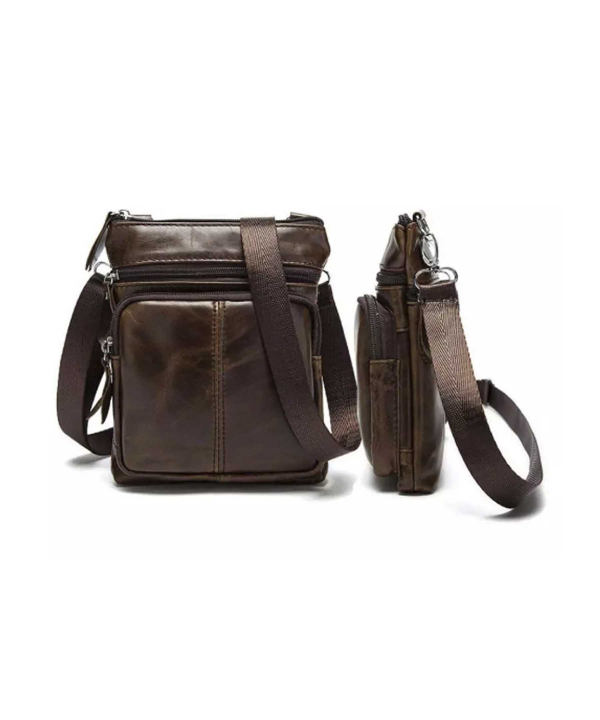 کیف دوشی چرم اصل مردانه کوتتسی Coteetci Luxury Series Mini Shoulder Bag 14036