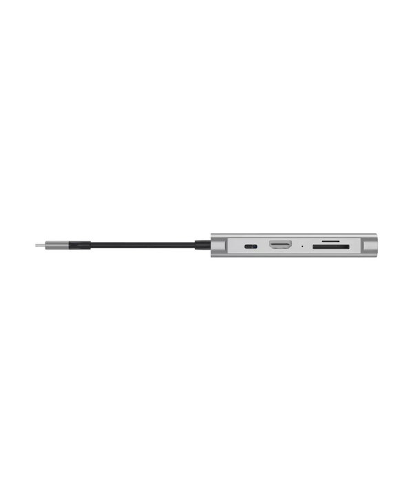 هاب تایپ سی 7 پورت مک بوک فلزی ویوو WiWU 7-in-1 Type-C Hub Docking Station Alpha 731HP