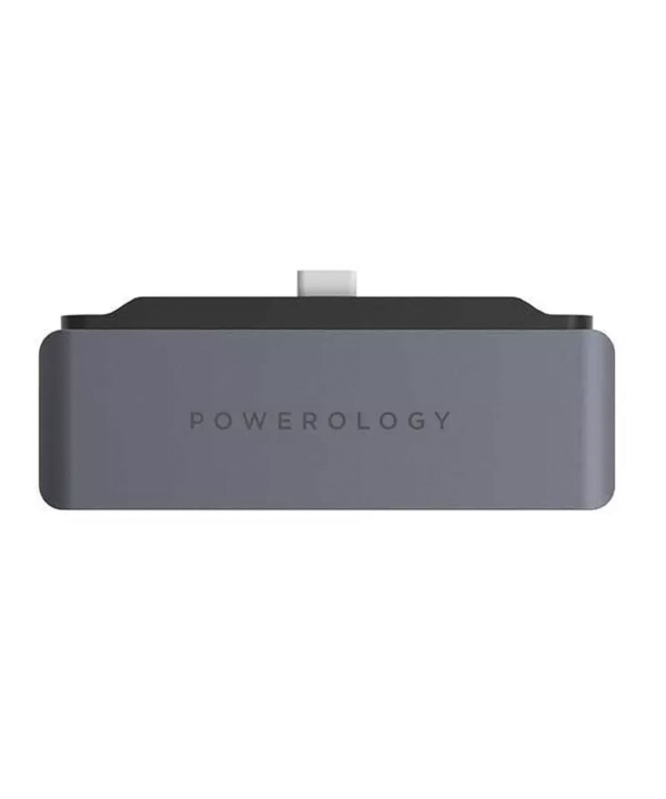 هاب تایپ سی پاورولوژی Powerology 4 in 1 USB-C Hub P41PACHGY