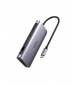 هاب تایپ سی 9 در 1 یوگرین Ugreen CM179 70490 9-in-1 type C multifunctional adapter