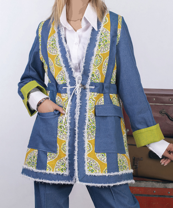 مانتو و شلوار زنانه گره استایل Gereh Style کد 401514