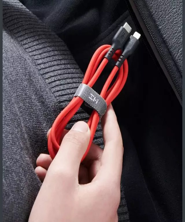 کابل شارژ تایپ سی به لایتنینگ شیائومی Xiaomi Youpin GL870 ZMI Cable 1m