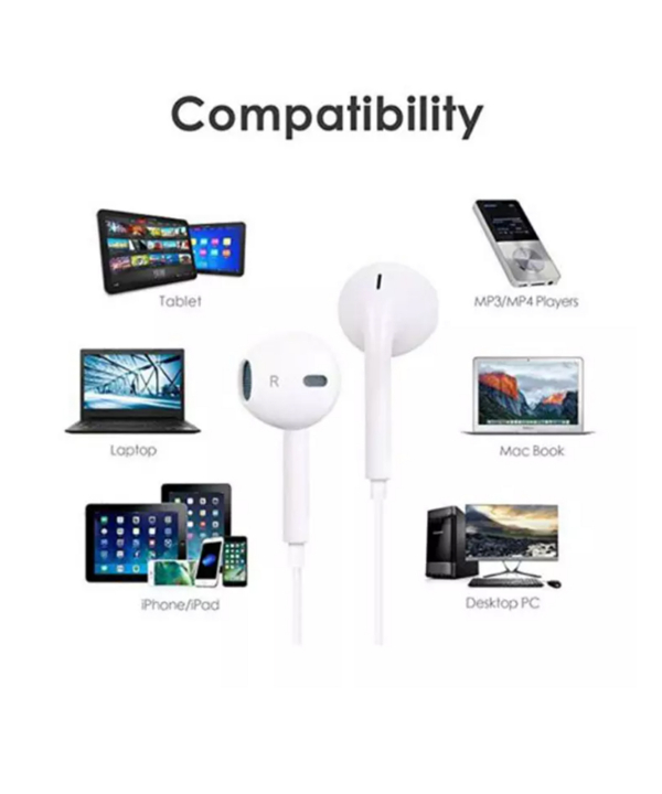 هندزفری سیمی با جک 3.5 میلی‌متری ویوو Wiwu Earbuds 3.5Mm Audio Connector Eb101