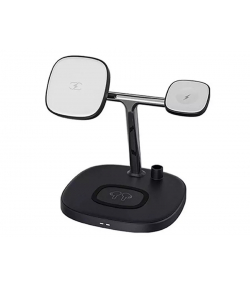 شارژر وایرلس رومیزی چهارکاره 15 وات ویوو WiWU 4 in 1 wireless charger M8