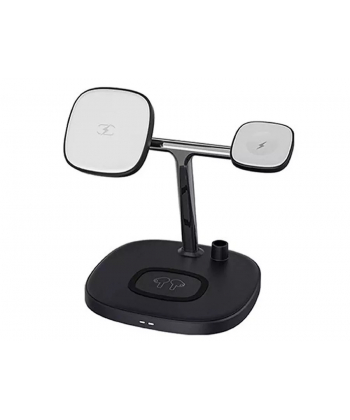 شارژر وایرلس رومیزی چهارکاره 15 وات ویوو WiWU 4 in 1 wireless charger M8